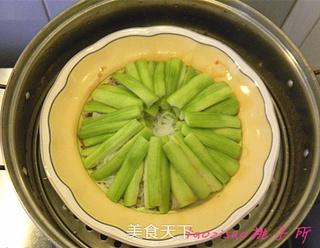 金蒜粉絲蒸絲瓜
