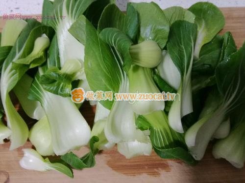 油菜百財(cái)炒飯的做法