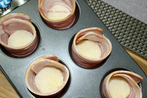 培根芝士雞蛋卷的做法