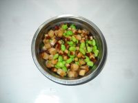 熏干毛豆燴咸魚的做法步驟8