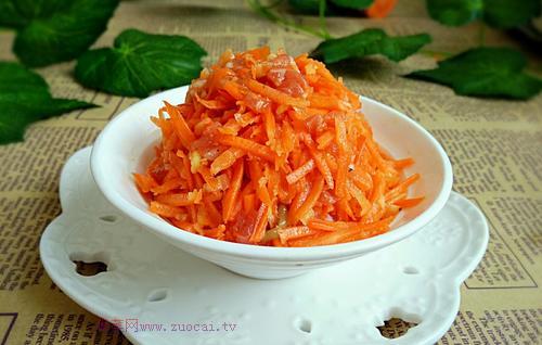 胡蘿卜肉蒸包餡的做法