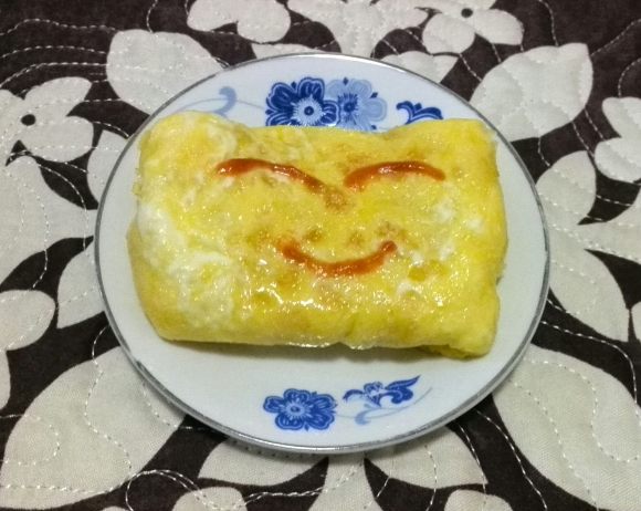 笑臉芝士蛋包飯