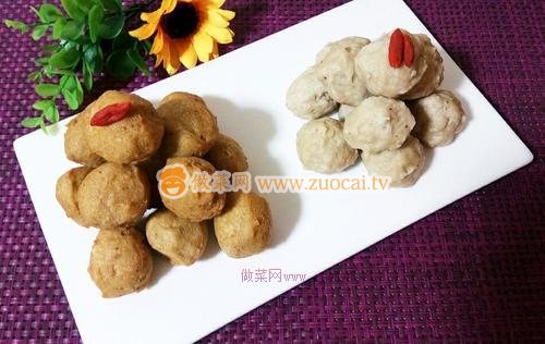 鲅魚丸（兩種做法）的做法