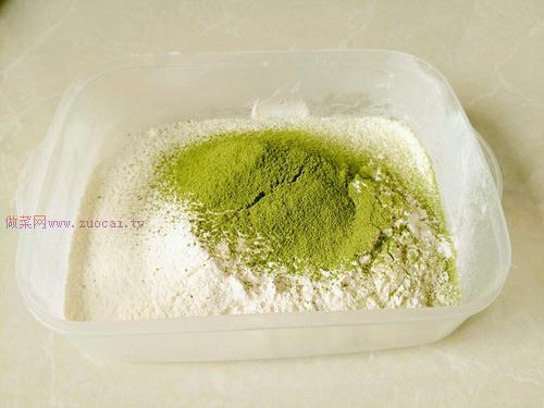 雞蛋抹茶小餅干的做法