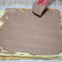 超簡單圣誕樹根蛋糕卷-超人氣菜譜的做法圖解17