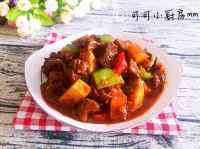 韓式土豆燒牛肉的做法步驟18