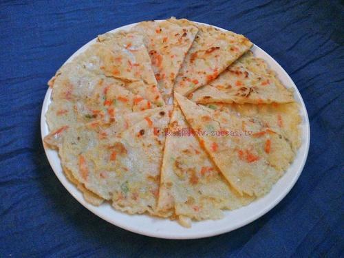胡蘿卜雞蛋餅的做法