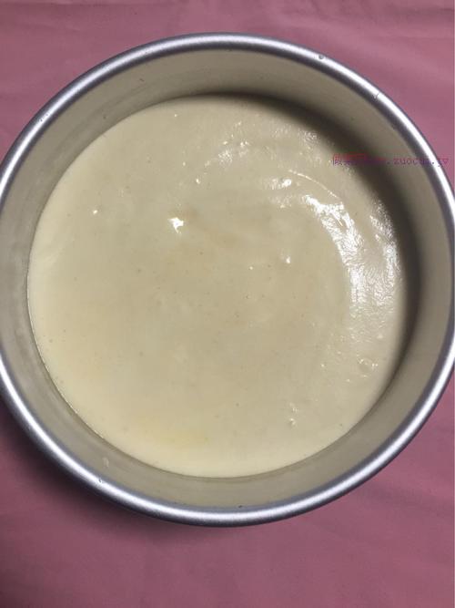 拉花戚風(fēng)蛋糕的做法