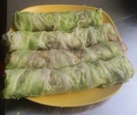 魚(yú)香白菜卷的做法步驟5