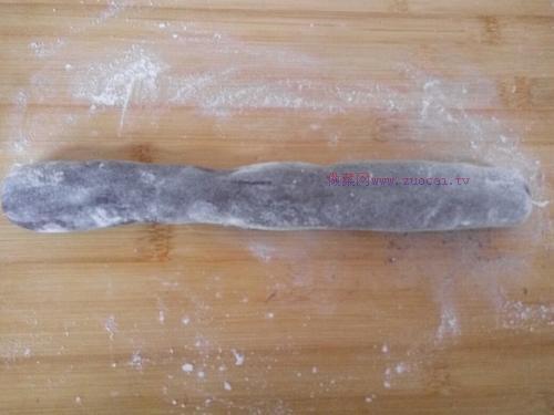 黑米面饅頭的做法