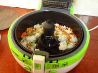 胡蘿卜香菇炒飯的做法步驟5