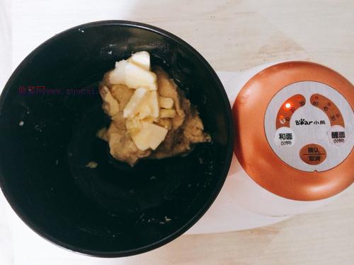 黃油水果面包卷的做法