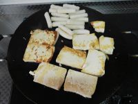 鐵板煎年糕豆腐的做法步驟8