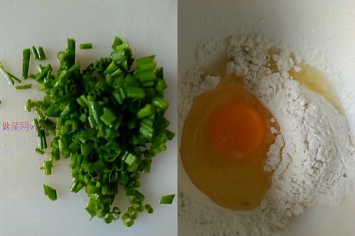 青蘿卜絲雞蛋餅的做法