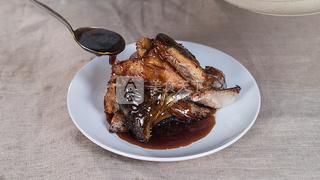 醬汁三文魚頭的做法步驟:8