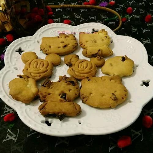 葡萄干小餅干的做法