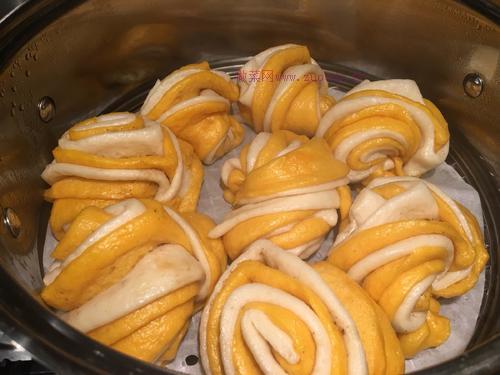 雙色花卷的做法