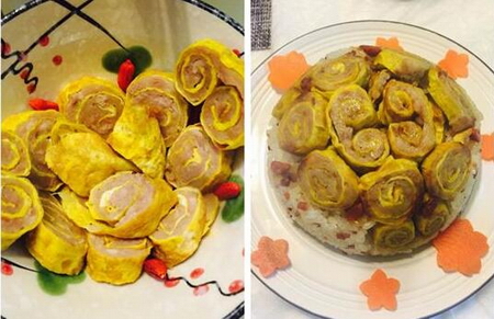 豬肉蛋卷怎么做的做法步驟5