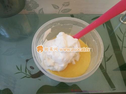 6寸戚風(fēng)蛋糕的做法