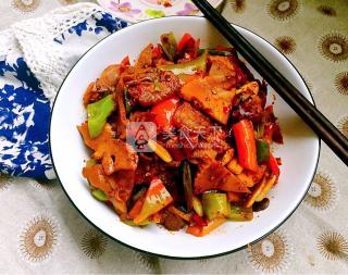 泡椒筍干回鍋肉的做法步驟：30