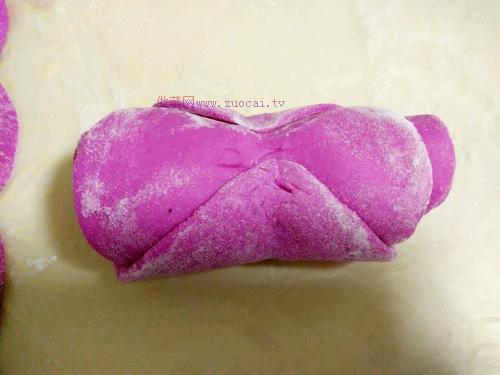 玫瑰花饅頭（紅心火龍果汁）的做法