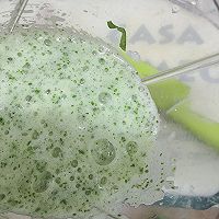 7個月寶寶輔食，銀魚山藥青菜泥＋米粉的做法圖解2