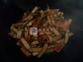 香辣豆干的做法步驟：4