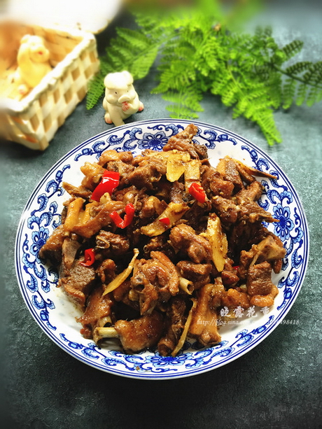 酸子姜燜青頭鴨的做法