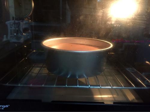 八寸可可戚風(fēng)蛋糕的做法