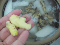 淡菜蘿卜豆腐湯的做法步驟6