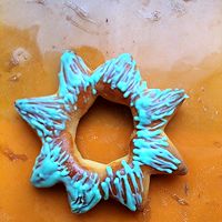 巧克力甜甜圈圣誕樹的做法圖解7