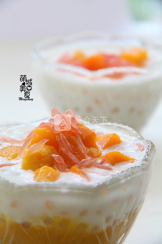  深受大眾們喜愛(ài)的一道甜品---楊枝甘露的做法