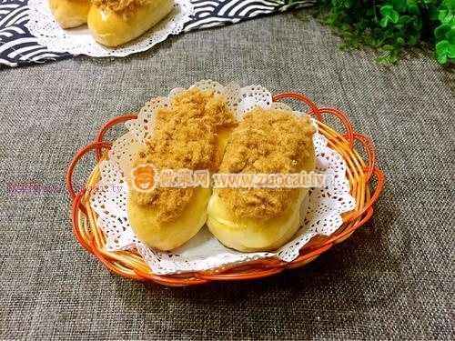 肉松面包的做法