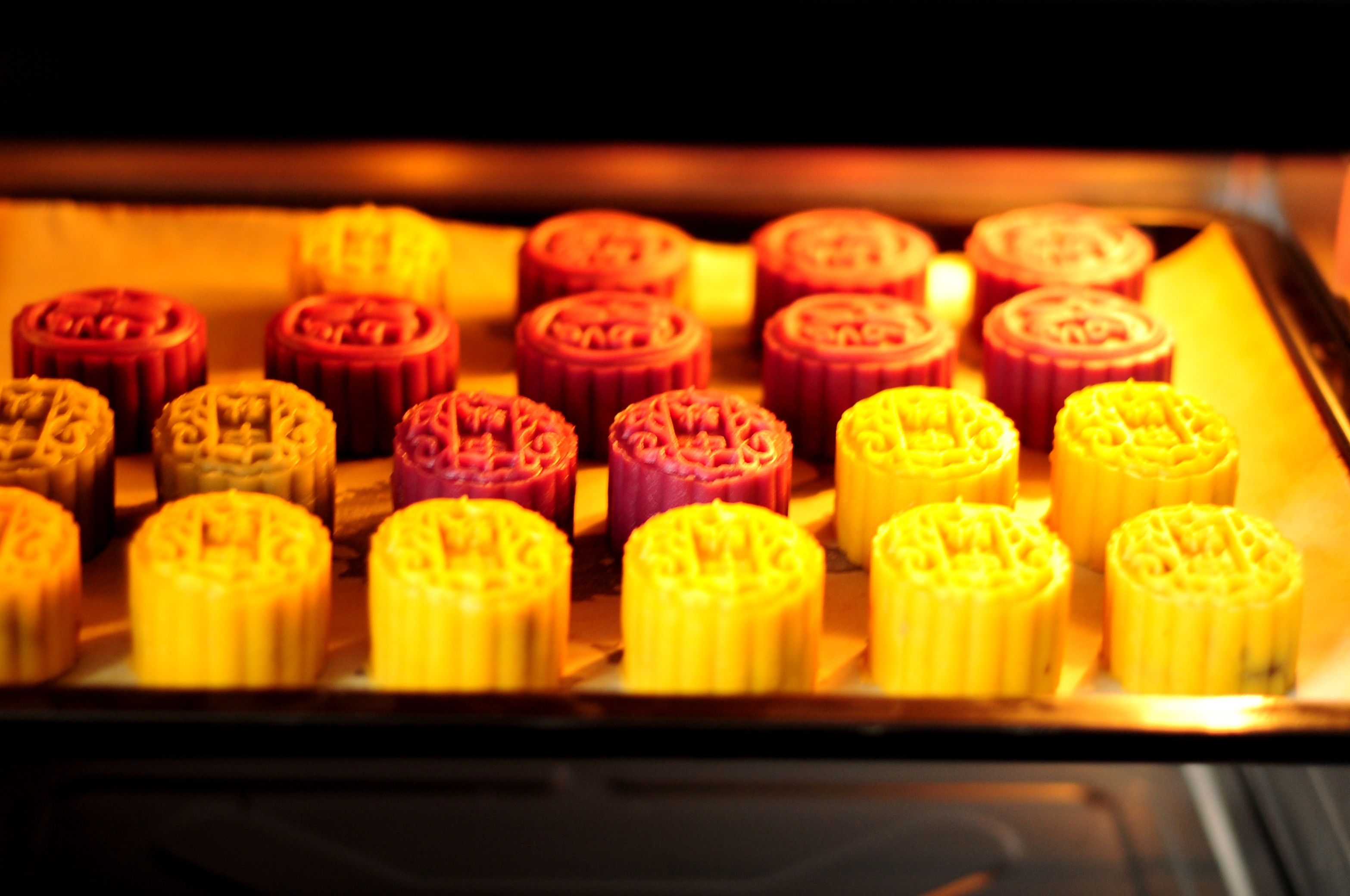 巧克力味桃山皮月餅