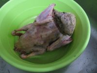 香菇豆干燒野鴨的做法步驟1