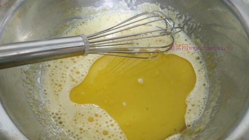 可可戚風(fēng)蛋糕（8寸）的做法