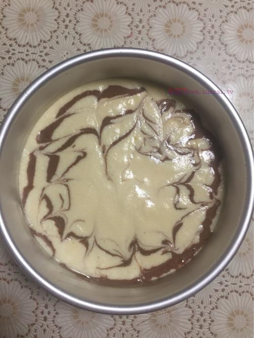 大理石戚風(fēng)蛋糕的做法