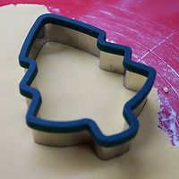 糖霜餅干-圣誕樹裝飾的做法圖解5