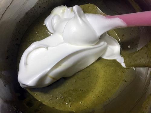 抹茶戚風(fēng)蛋糕～八寸