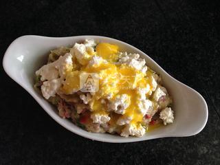 #ACA烘焙明星大賽#減肥加倍，營養(yǎng)加倍——奶酪焗土豆泥的做法步驟：9