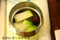 冬季進補，冬瓜排骨湯的做法步驟4