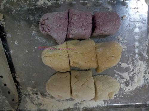 三色發(fā)糕的做法