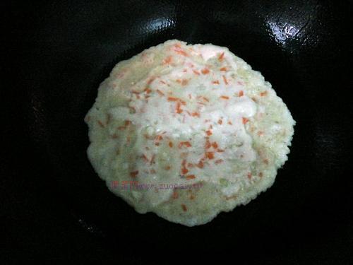 胡蘿卜雞蛋餅的做法