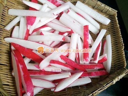 爽口醬蘿卜的做法