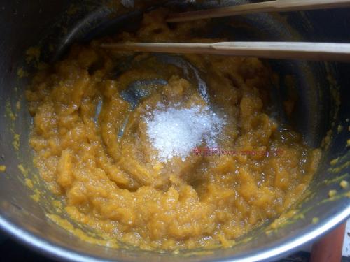 南瓜發(fā)糕的做法