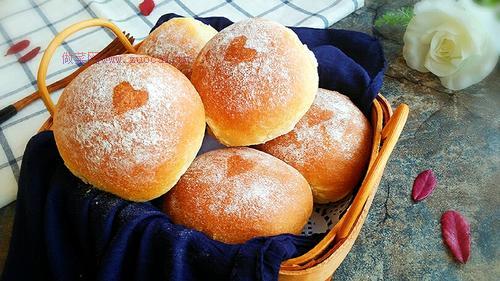 愛(ài)心玉米小面包的做法