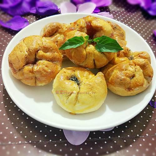 夾心面包包子的做法