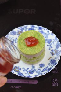 牛油果香芋塔#甜蜜之家圣誕季#的做法步驟8