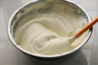 雙色燙面戚風(fēng)蛋糕的做法步驟13