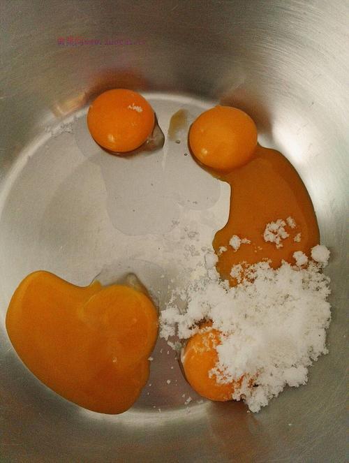 陽光橙味戚風(fēng)蛋糕～八寸的做法
